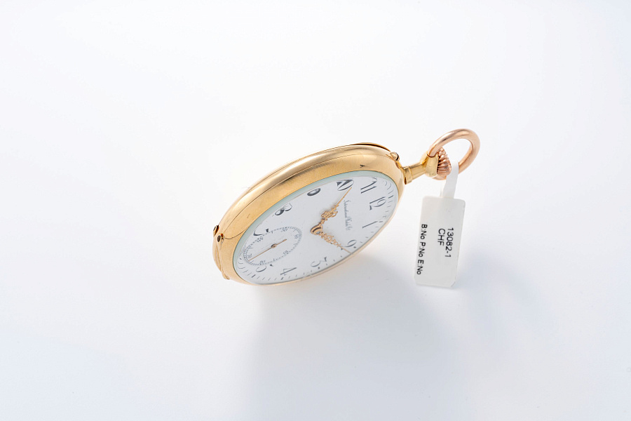 Pocket Watch in 18k Yellow Gold