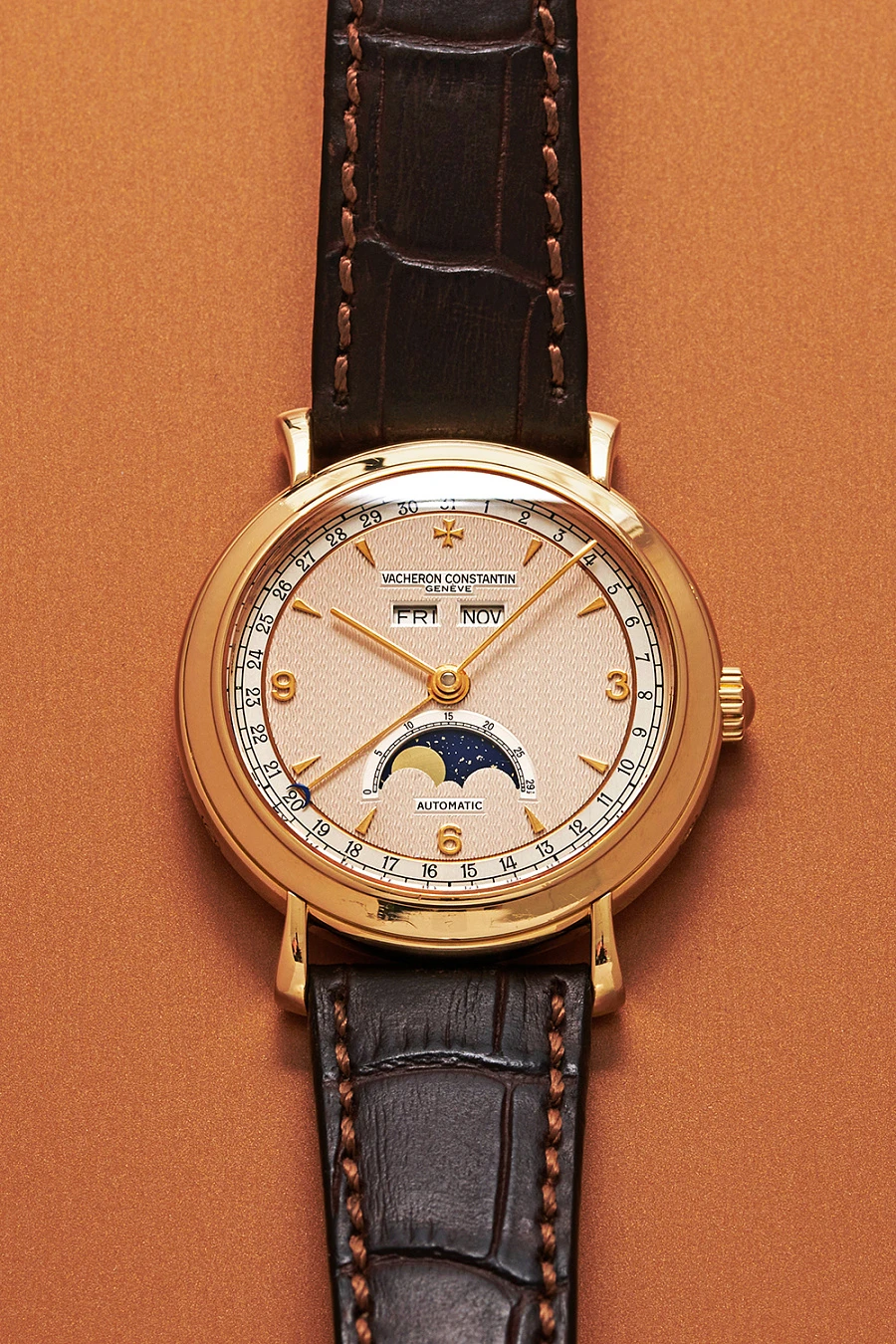 Triple Calendar 18K Gold