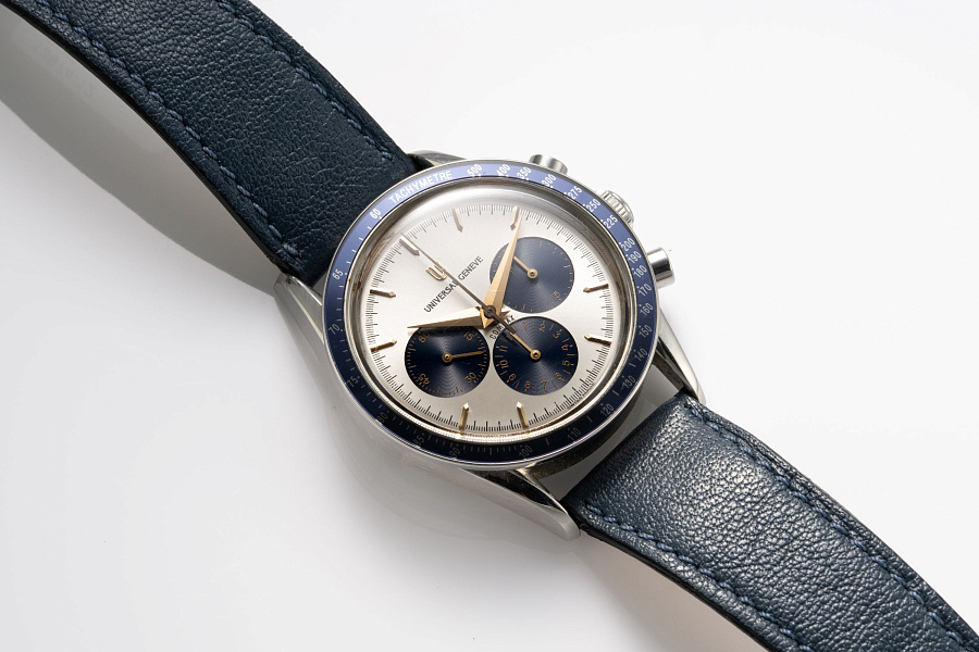 Compax Chronograph Ref. 884485 in Stainless Steel