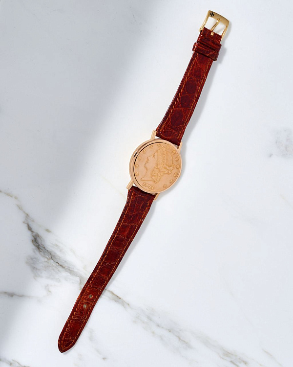 Twenty-dollar Coin Watch Manual Wind