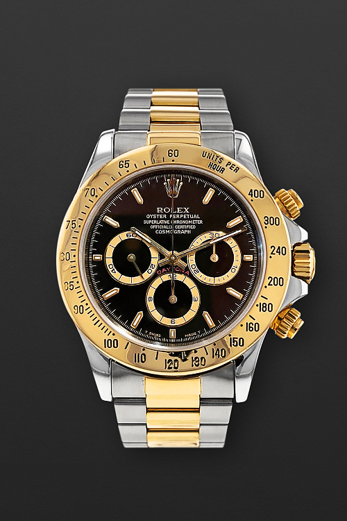 Cosmograph Daytona 16523 Steel & Gold Never Polished