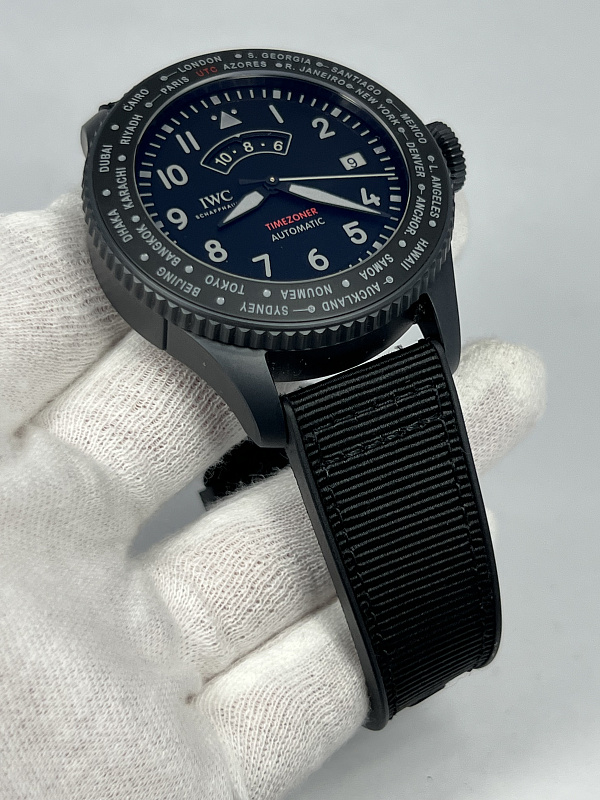 Pilot’s Watch Timezoner Top Gun Ceratanium