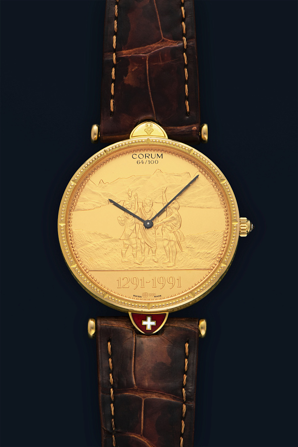 Helvetia 64/100 in 18k Yellow Gold