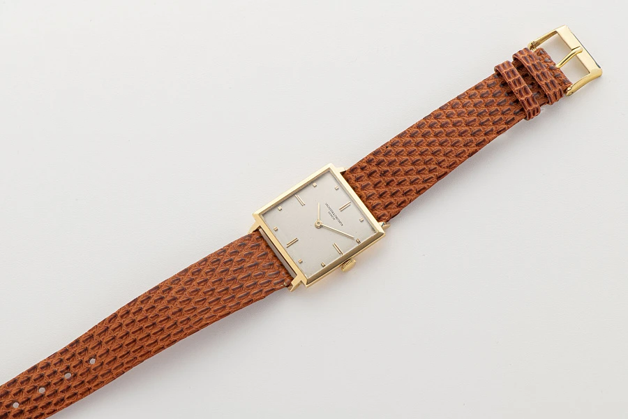 Square Dress Watch Ref. 6559 in 18k Yellow Gold