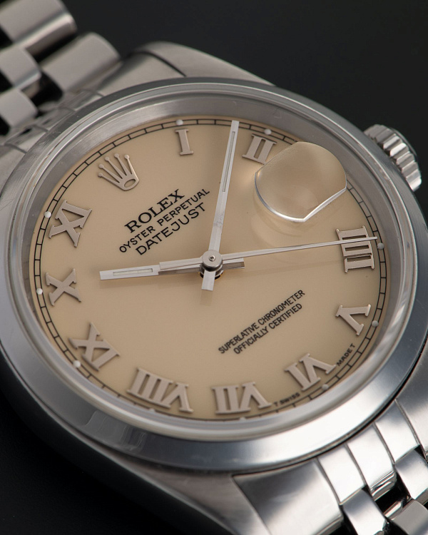 Oyster Perpetual Datejust 16200 ‘Cream Dial’