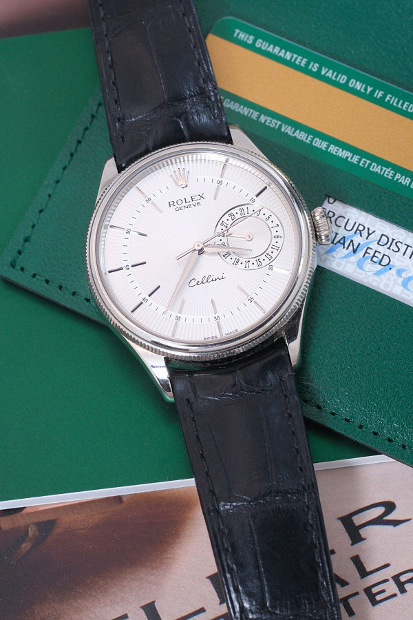 Cellini Date 39mm White Gold