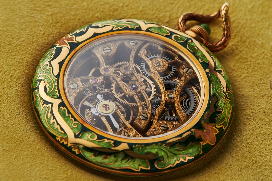 Historically Important Piece Unique Skeletonized Les Cabinotiers de Genève
