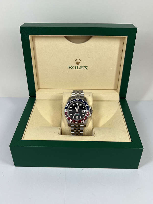 GMT-Master II Stainless Steel ‘Pepsi’