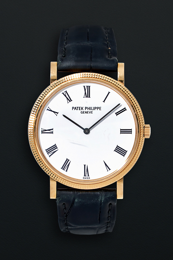 Calatrava 5120 ‘Clous de Paris’ Automatic Yellow Gold