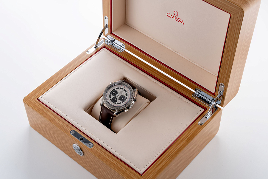 Speedmaster Rattrapante Ref. 3882.31.37 in Stainless Steel