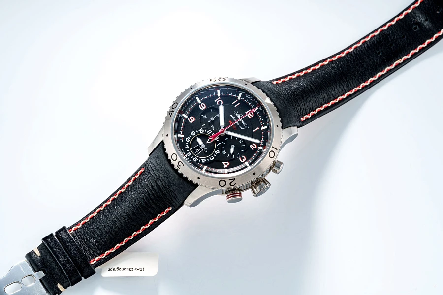 Type XXII 10Hz Chronograph GMT Ref. 3880 in Stainless Steel