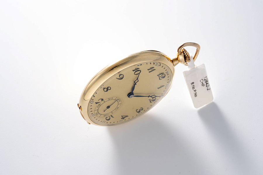 Pocket Watch in 14k Yellow Gold
