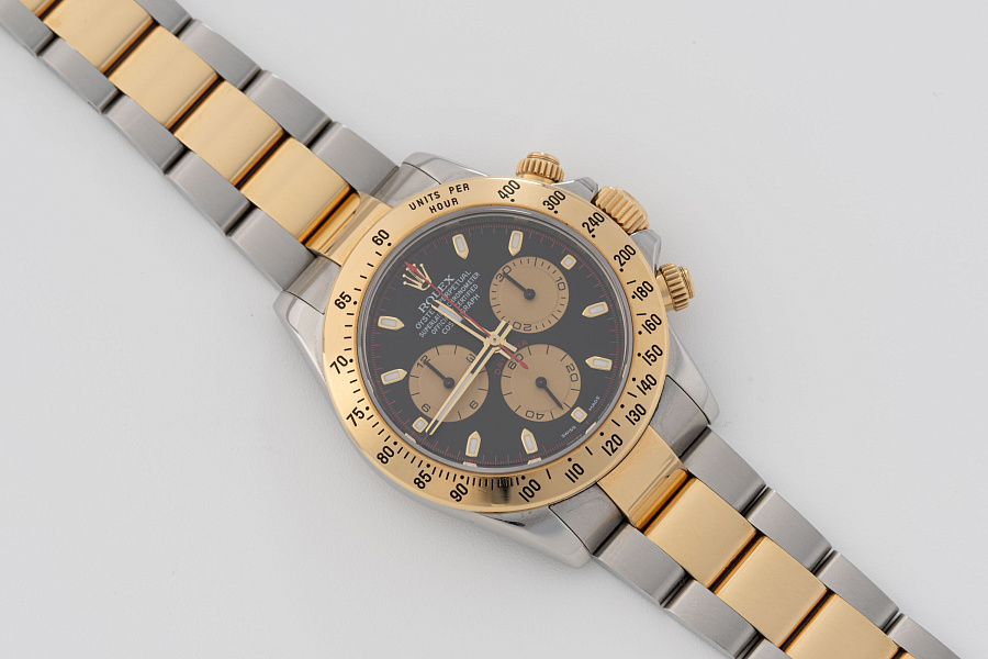 Daytona Ref. 116523 in Stainless Steel and 18k Yellow Gold
