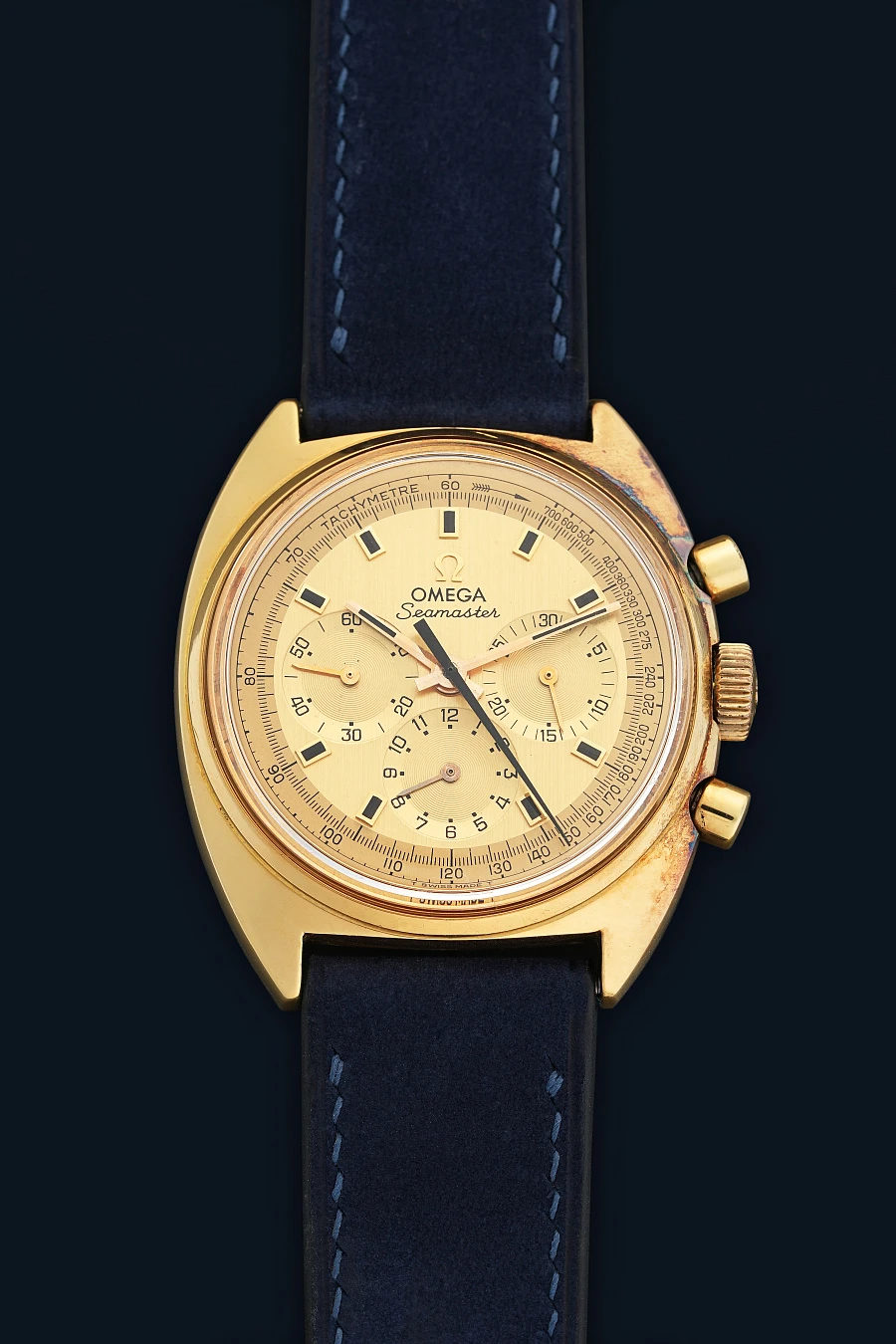 Seamaster Chronograph with Cal. 321 Ref. 145.006-68 in 18k Yellow Gold