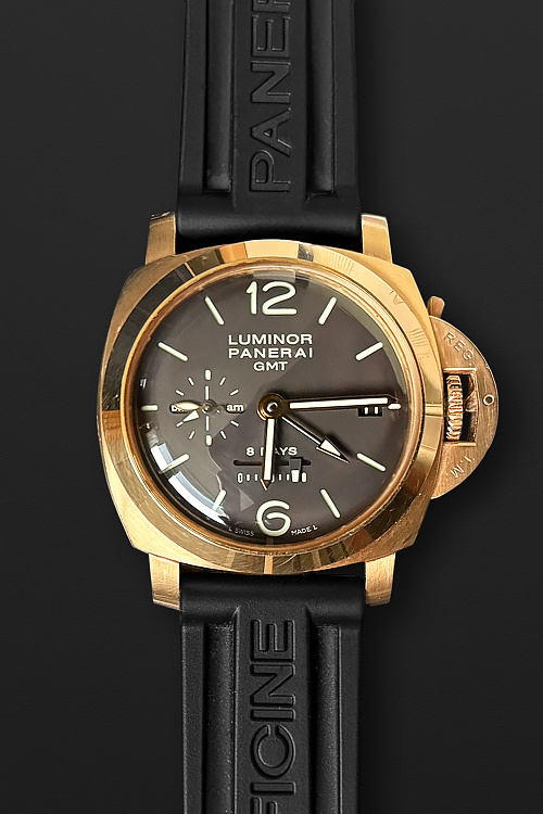 Luminor 1950 8 Days GMT Oro Rosa PAM 289