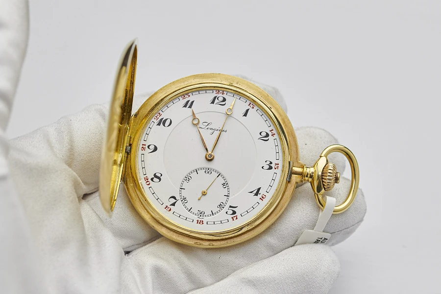 Longines Savonette Taschenuhr