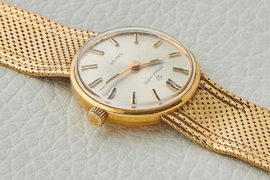 Eterna-Matic Sahida Ladies Dress Watch in 18k Yellow Gold