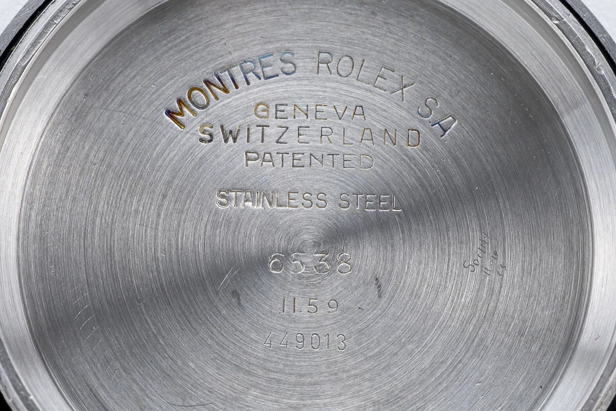 Vintage Submariner Ref. 6538 in Stainless Steel