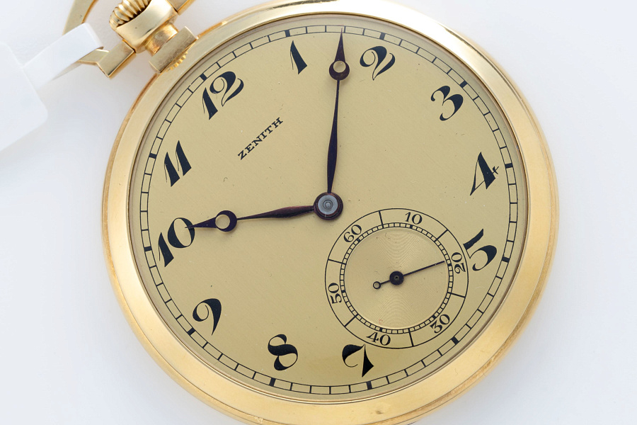 Pocket Watch in 18k Yellow Gold