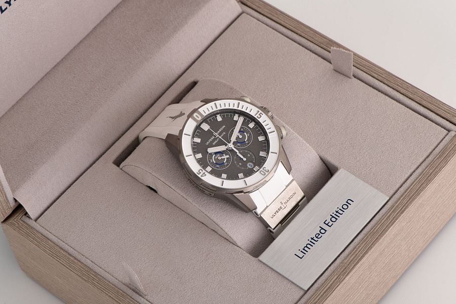 Titanium Diver Chronograph Great White Ref. 1503170LE1AGW3A