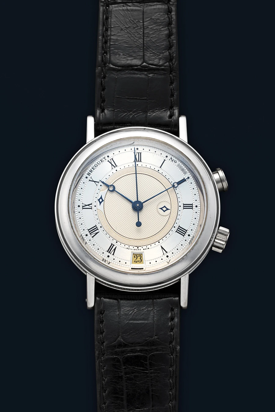 Alarm Ref. 3600BB in 18k White Gold