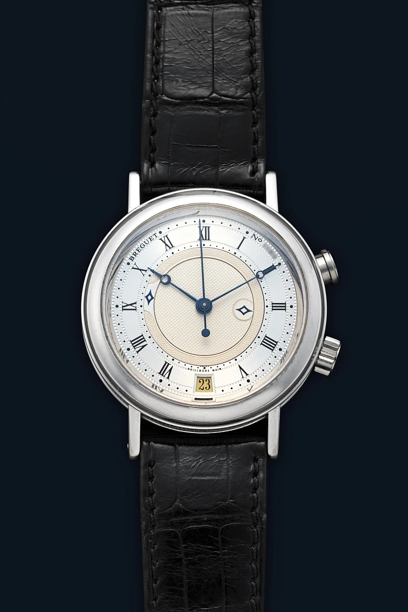 Alarm Ref. 3600BB in 18k White Gold