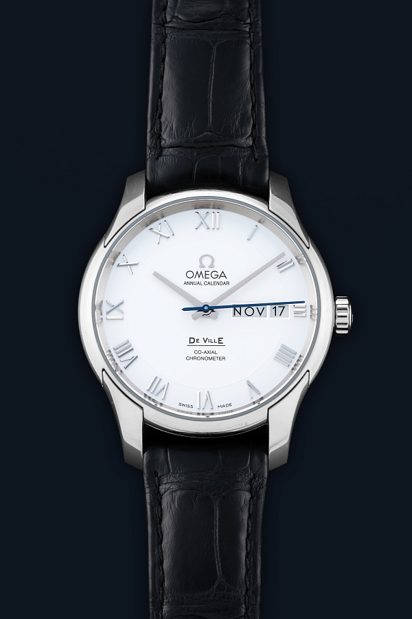 DeVille Co-Axial Chronometer Annual Calendar Ref. 431.13.41.22.02.001 in Stainless Steel