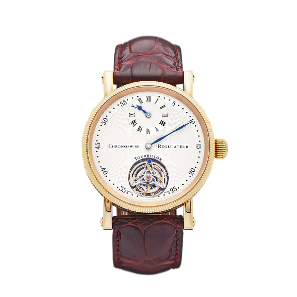 Régulateur Tourbillon in 18k Rose Gold