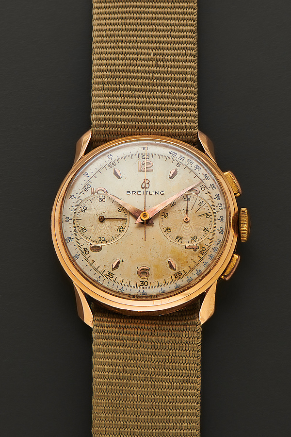 Bicompax Chronograph in 18k Yellow Gold