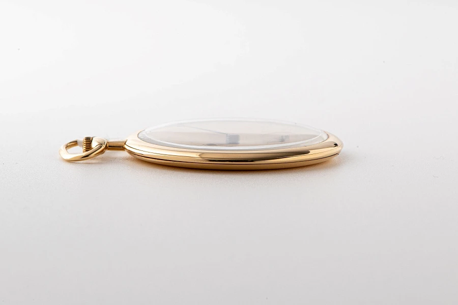 Ultra Thin Pocket Watch in 18k Yellow Gold