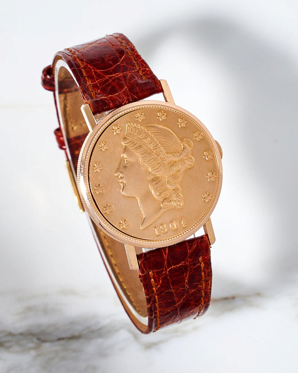 Twenty-dollar Coin Watch Manual Wind