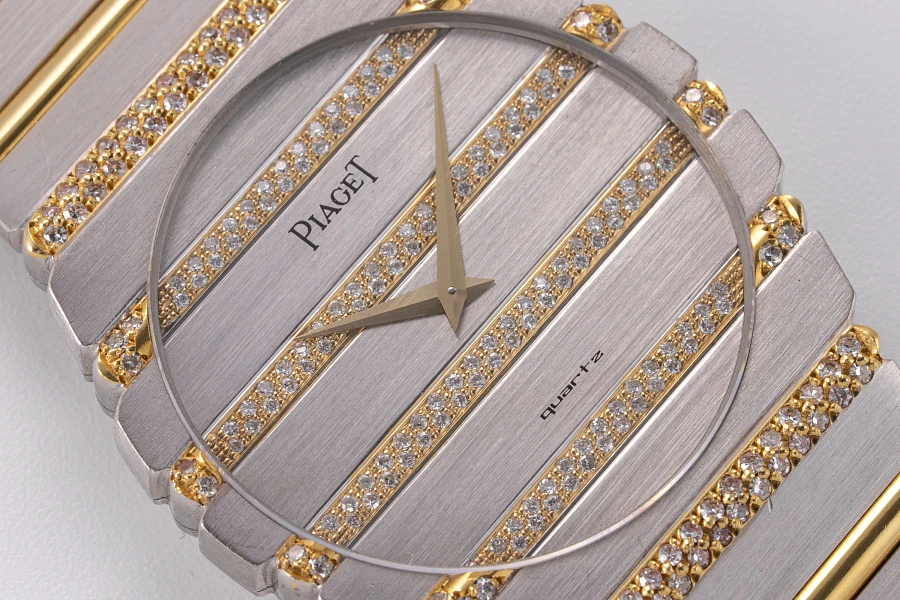 Polo Ref. 7661C701 in 18k White and Yellow Gold with Diamonds