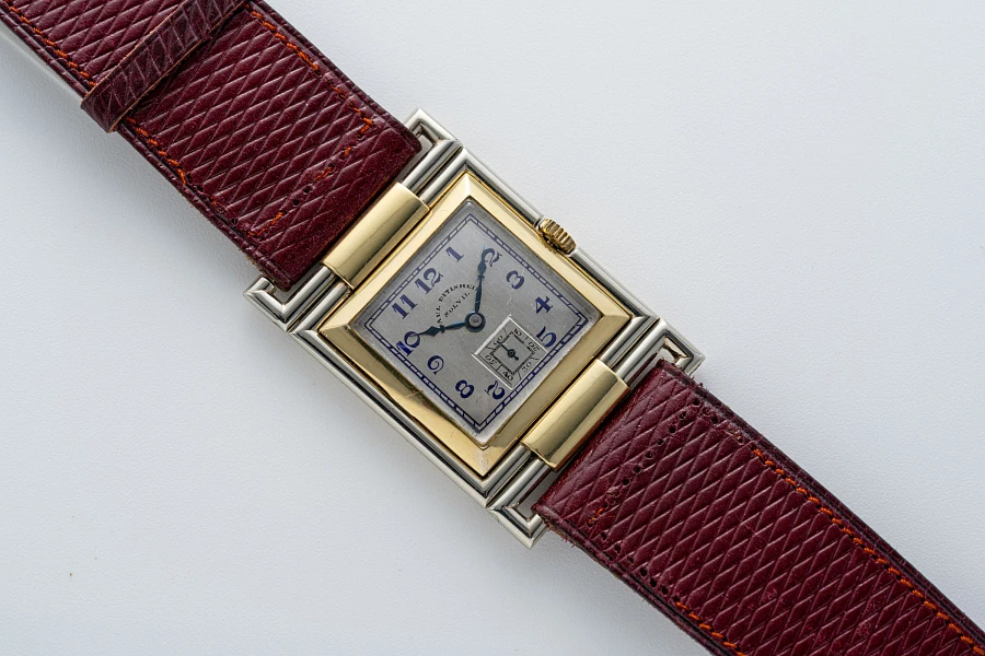 Paul Ditisheim Ornate Dress Watch in 18k Yellow and White Gold