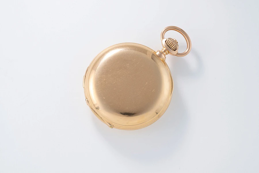 Grande and Petite Sonnerie Pocket Watch in 18k Rose Gold