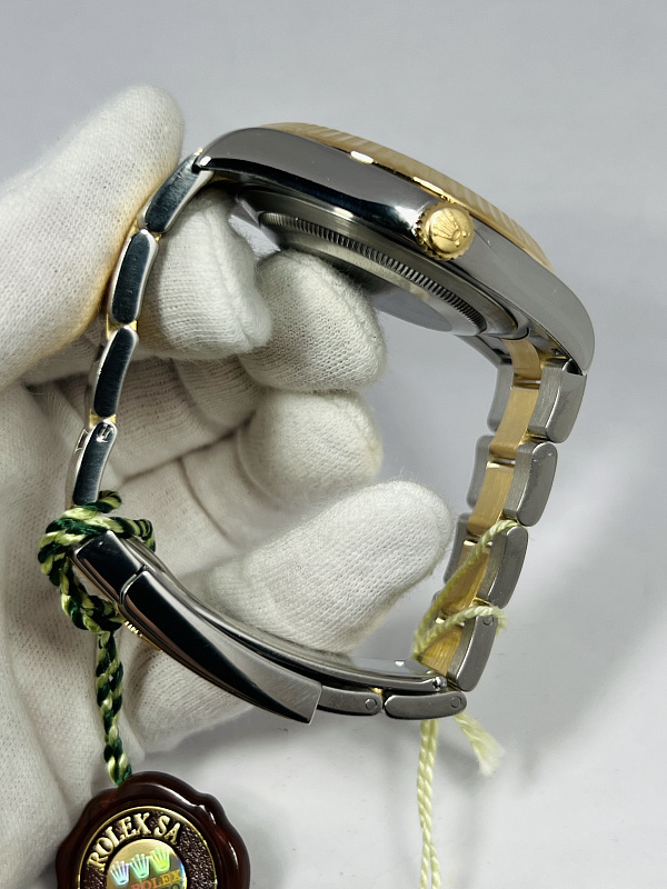 Datejust 41mm 116333 ‘Yellow Rolesor’ Sunburst Dial