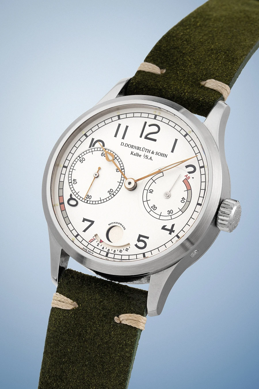 Power Reserve Moonphase 'ChronotempVus 8' in Stainless Steel