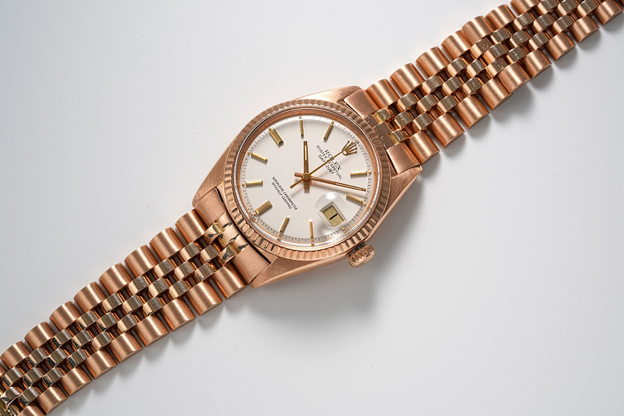 Datejust Ref. 1601 in 18k Rose Gold