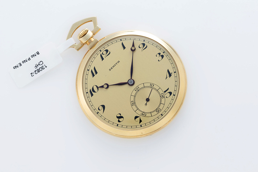 Pocket Watch in 18k Yellow Gold