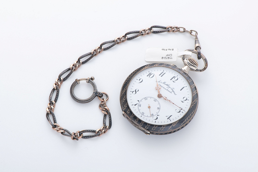 Tula Silver Pocket Watch