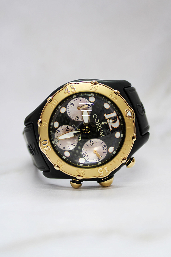 Bubble Chronograph XL Steel & Gold