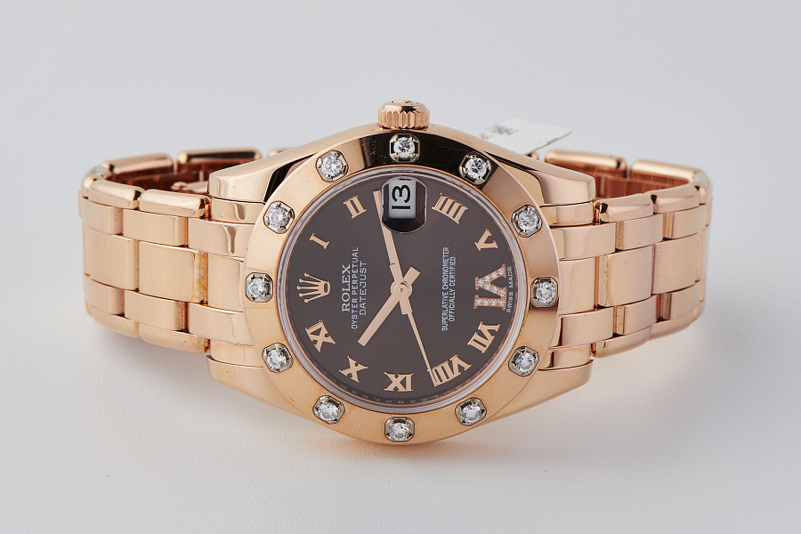 Datejust Ref. 81315 in 18k Rose Gold