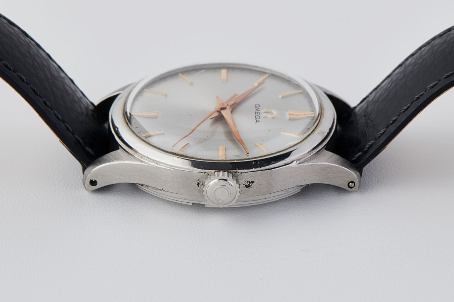 Stainless Steel Dress Watch Rose Gold Hands