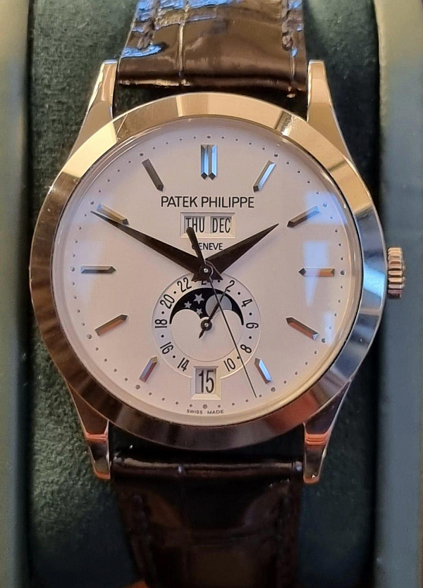 Annual Calendar 5396 White Gold