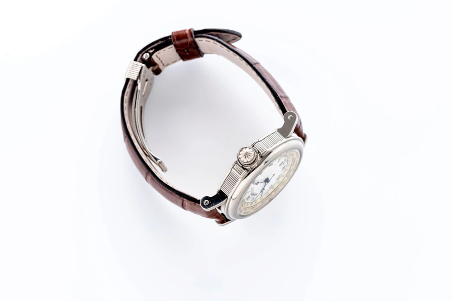 Marine Hora Mundi Automatique Ref. 3700 in 18k White Gold