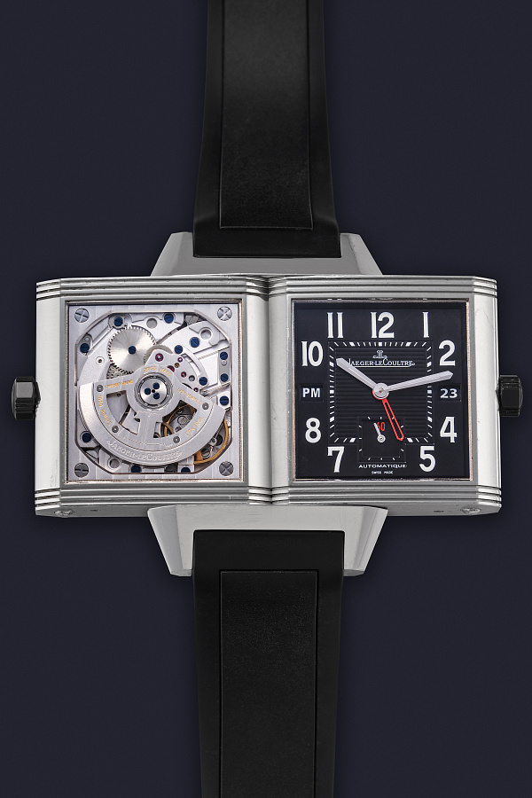 Reverso Squadra Ref. 230.8.77 in Stainless Steel