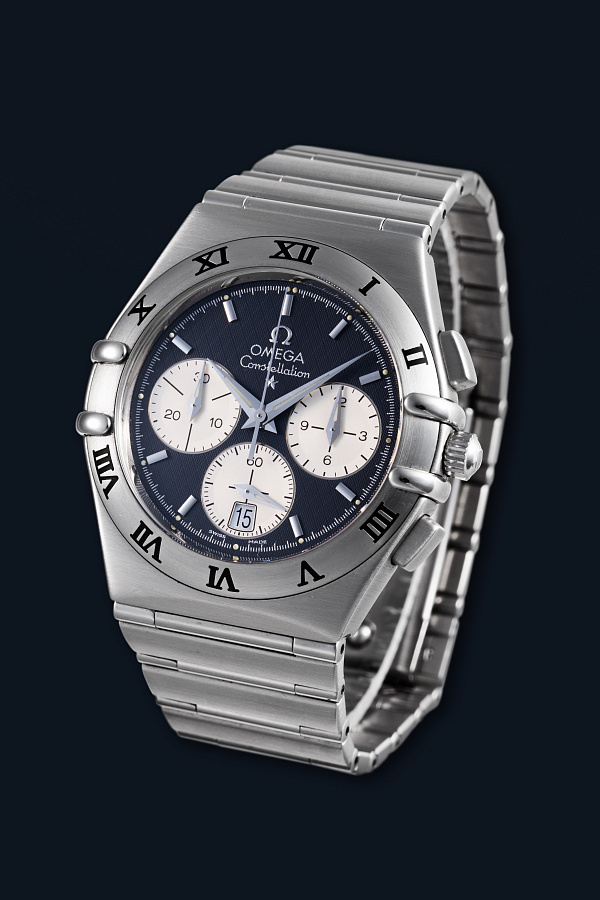 Constellation MechaQuartz Chronograph Ref. 386.1201 in Stainless Steel