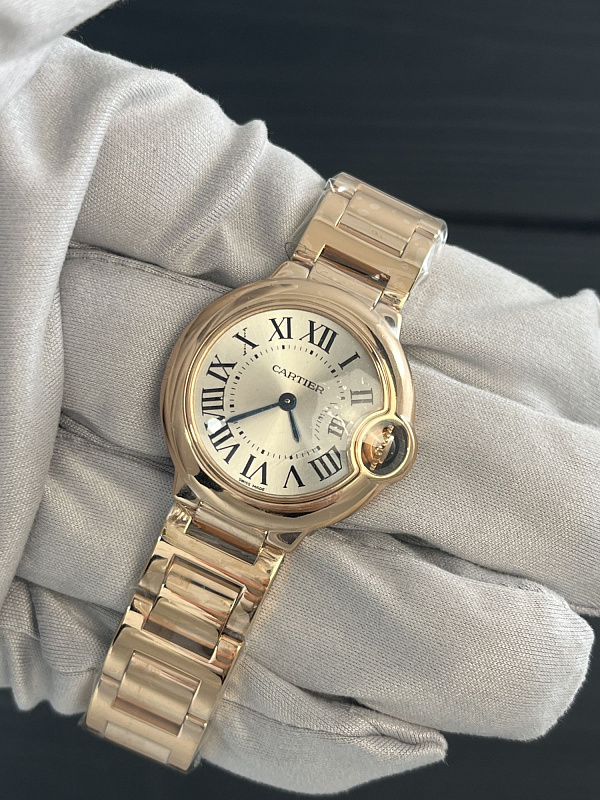Ballon Bleu de Cartier 28mm Rose Gold