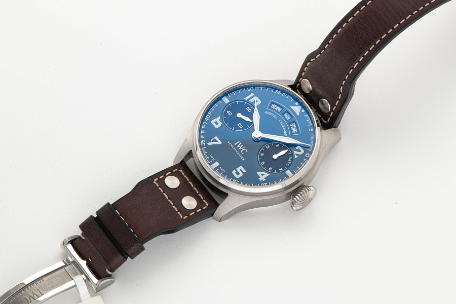 Le Petit Prince Annual Calendar Ref. IW502710 in Stainless Steel