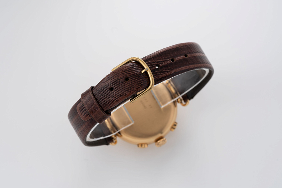 Vintage Triple Calendar Chronograph Ref. 36101 in 18k Yellow Gold