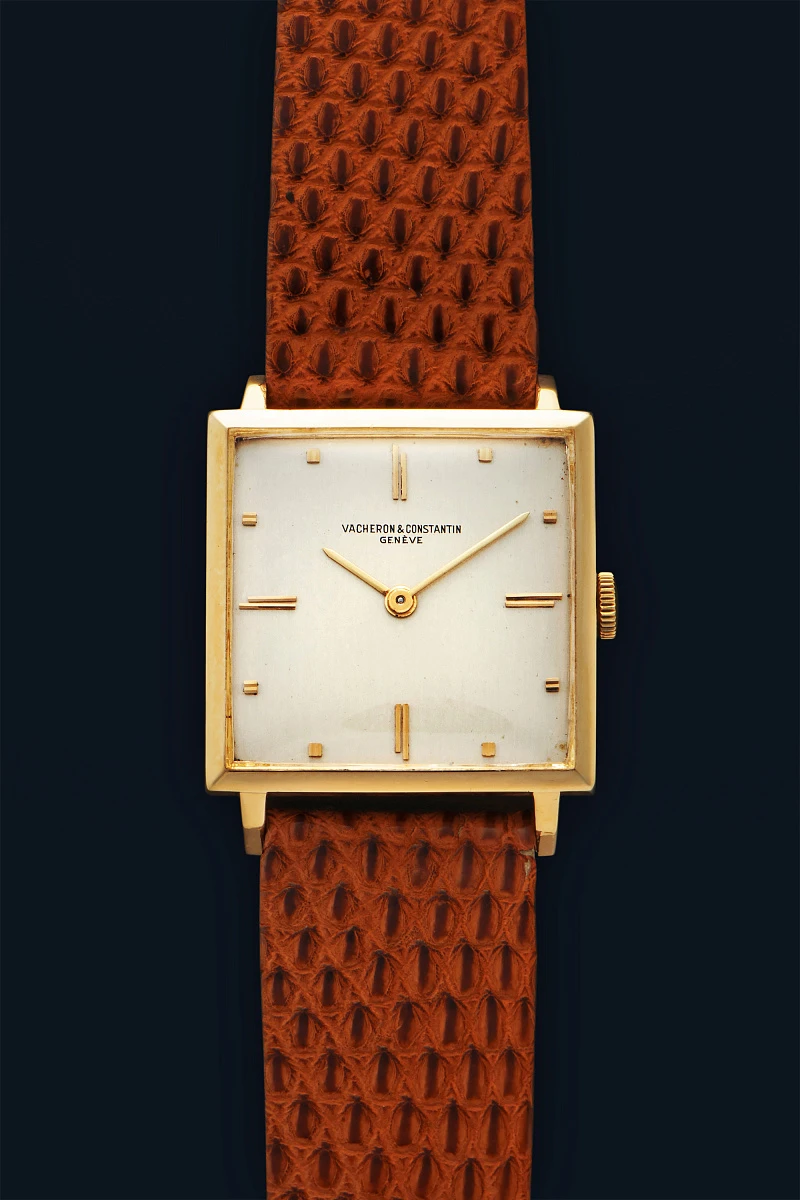 Square Dress Watch Ref. 6559 in 18k Yellow Gold